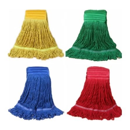 Colour-coded mops