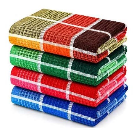 Waffle towels